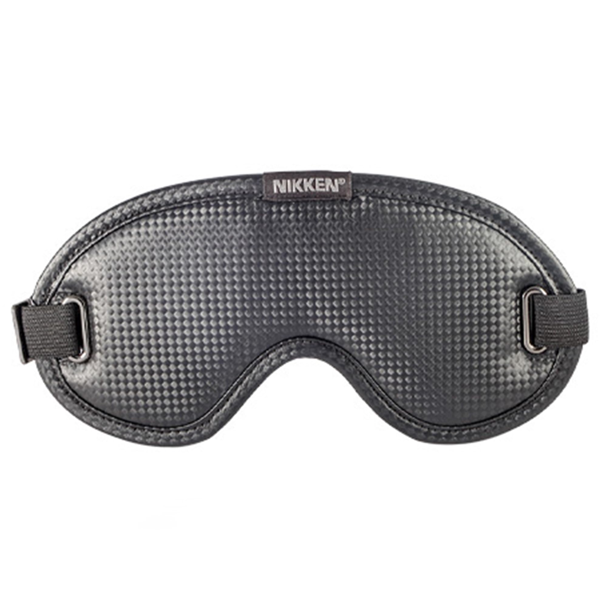 Nikken Kenko PowerSleep Mask magnetic closure for secure, comfortable wear.
