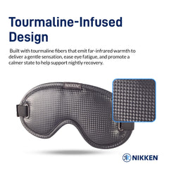 Nikken Kenko PowerSleep Mask retail packaging on display.