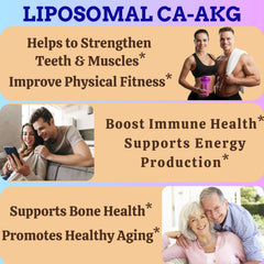 Nikoni Liposomal Calcium AKG 1500mg glass with water implies smooth uptake