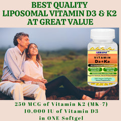 Nikoni liposomal D3 K2 plant based vegan capsules without animal products.