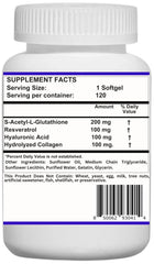 Nikoni Resveratrol softgels pack highlighting daily antioxidant support