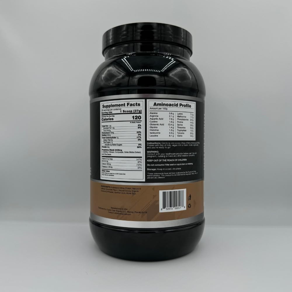 NINEL CONDE whey protein mix with adaptogens, quick dissolve for post-workout recovery