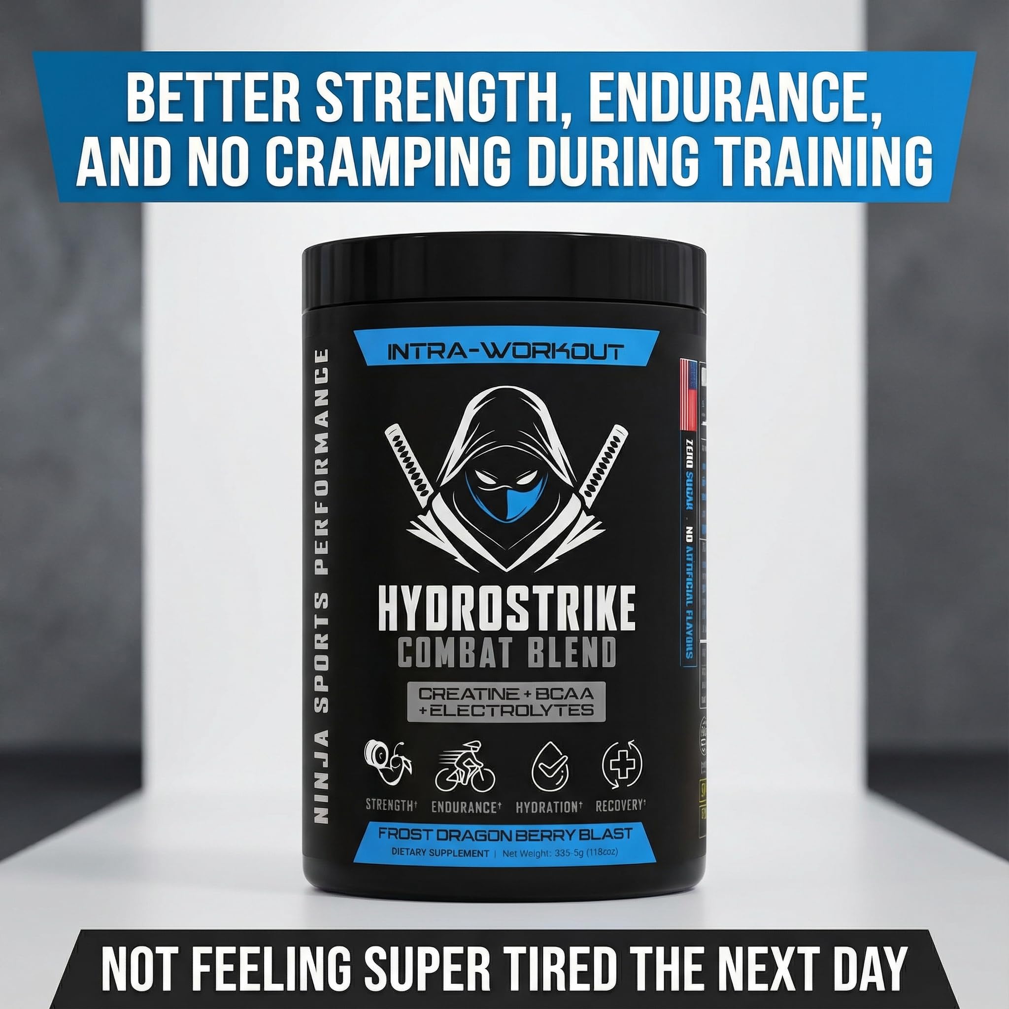 Ninja Sports Performance HydroStrike scoop close-up for precise serving.