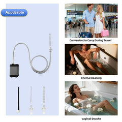 NINXIMI compact travel-friendly design fits easily in luggage.