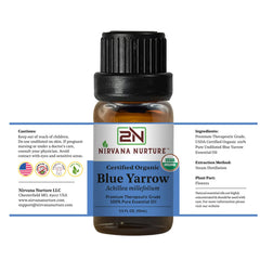 Nirvana Nurture Blue Yarrow packaging-box showcases gift-ready presentation
