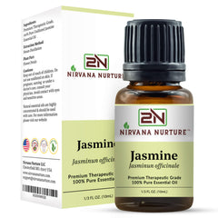 Nirvana Nurture Jasmine Oil for face care, nourishes dry or irritated skin when diluted.