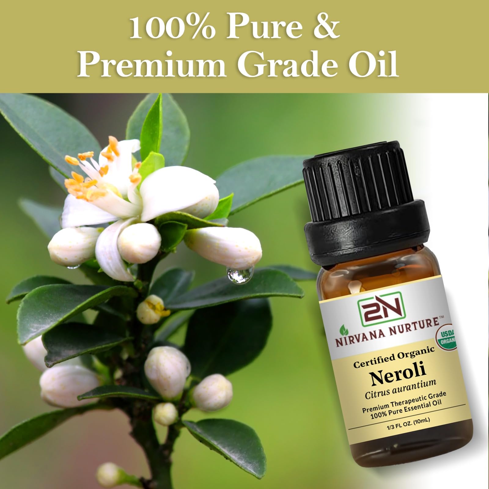 Nirvana Nurture Neroli mood uplift in diffuser use.