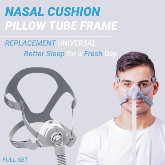 NISEFECTO CPAP mask frame maintains a stable seal across sleep positions.