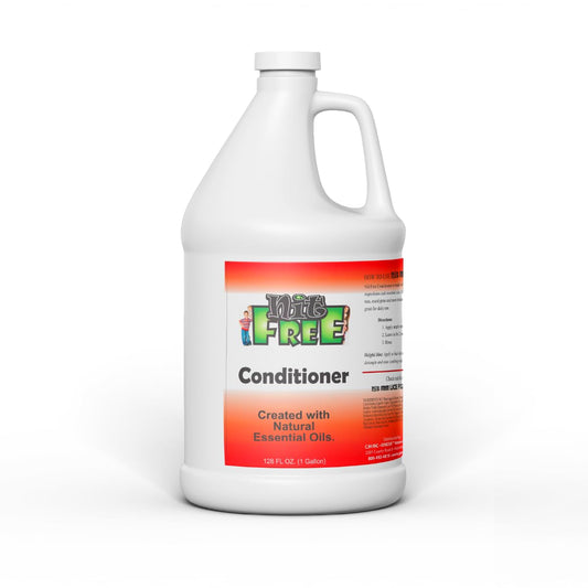 Nit Free Conditioner 128oz bottle ready for detangling and hydration.