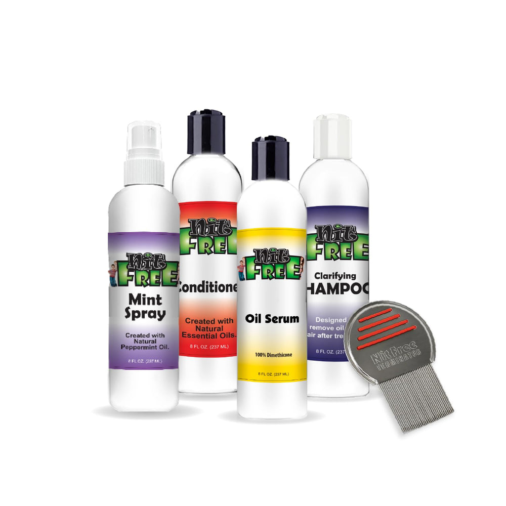 Nit Free Terminator Comb for thorough at-home nit and lice removal.
