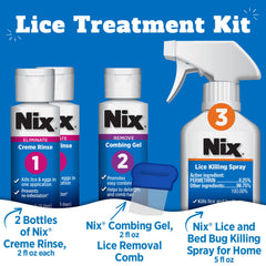 Nix Lice Removal Comb for fast removal of lice and nits.