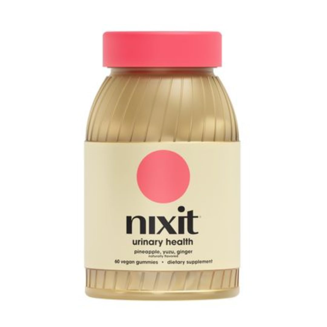 Nixit urinary tract health gummies bottle for on-the-go support.