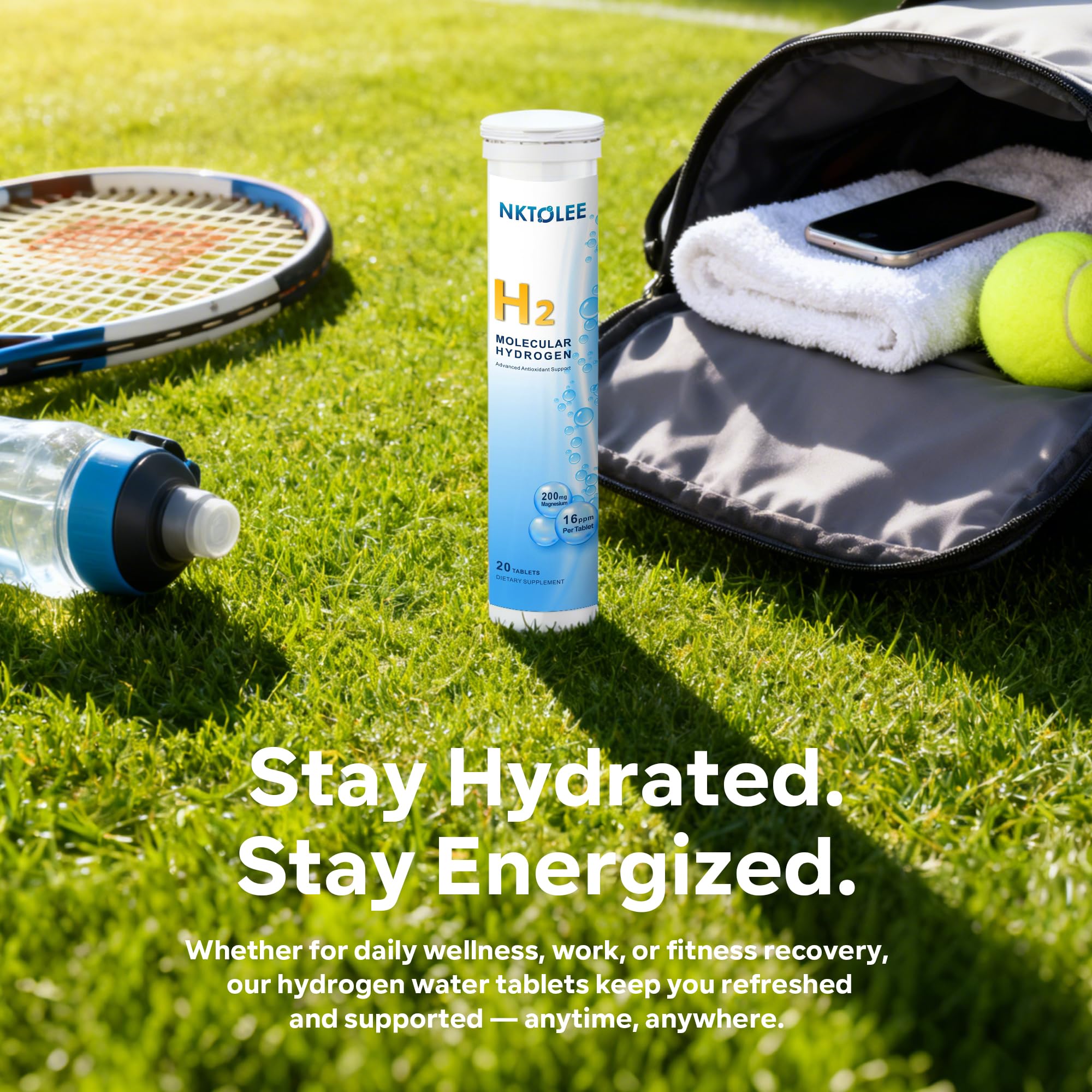 NKTOLEE clean-label tablets offer transparent ingredients for everyday use.