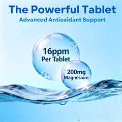 NKTOLEE hydrogen tablets 200mg magnesium support hydration and muscle function.
