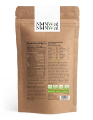 NMNWed whey isolate bag with scoop ready for precise serving.