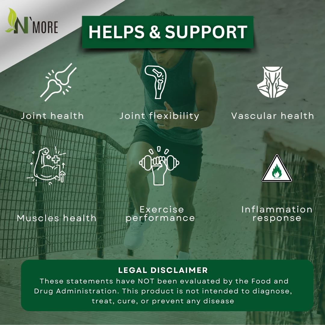 N'More ASU ingredients close-up emphasizing plant-based formula