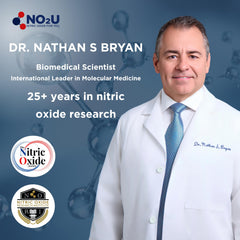NO2U Bryan NITRICEUTICALS lozenge on tongue ready to dissolve