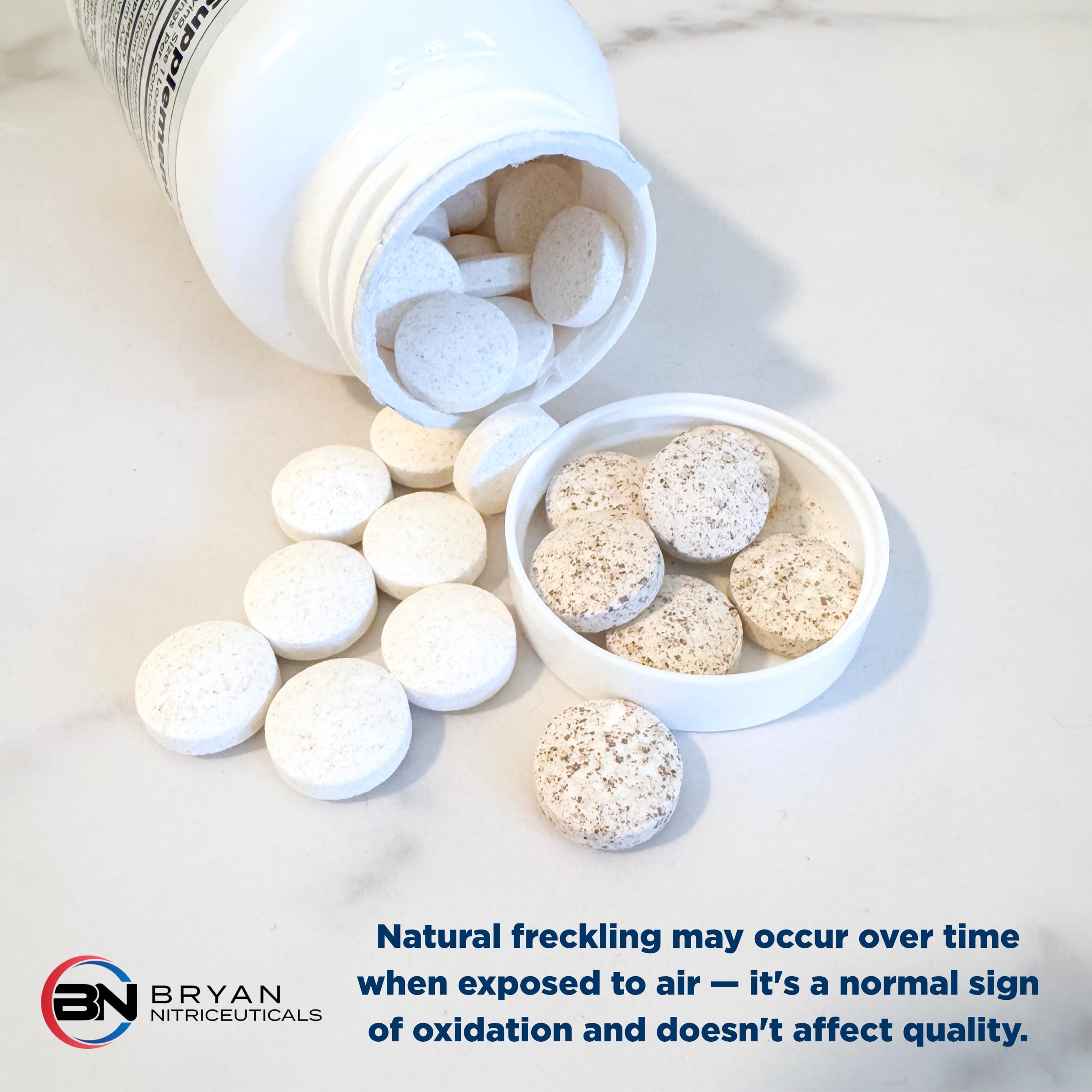 NO2U Bryan NITRICEUTICALS packaging close-up showing gluten-free and dairy-free notes