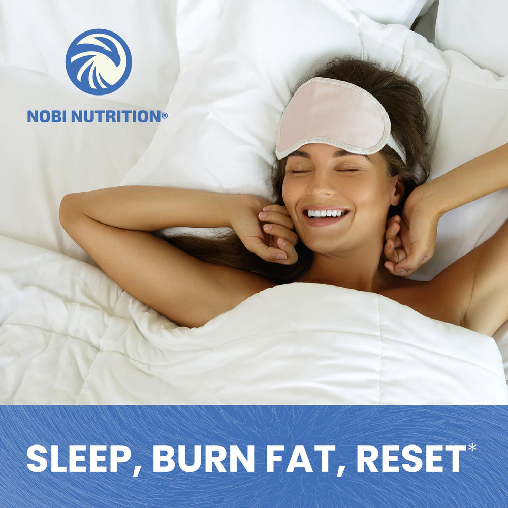 Nobi Night Time morning-routine illustrates potential next-day energy and recovery.