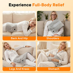 Nobineck portable heating pad suitable for home, office, or travel