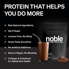 Noble Origins organ blend ingredients emphasize nose-to-tail nutrition.