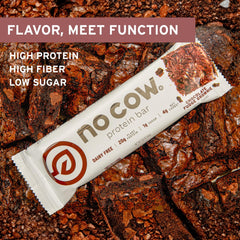 No Cow bar at an office desk scene for quick, clean energy.