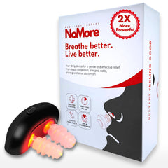NoMore Original Red Light Nose device used to support nasal comfort.