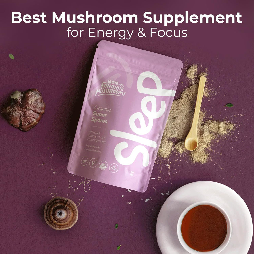 Dissolved Sleep Powder in glass ready to sip after work or dinner.