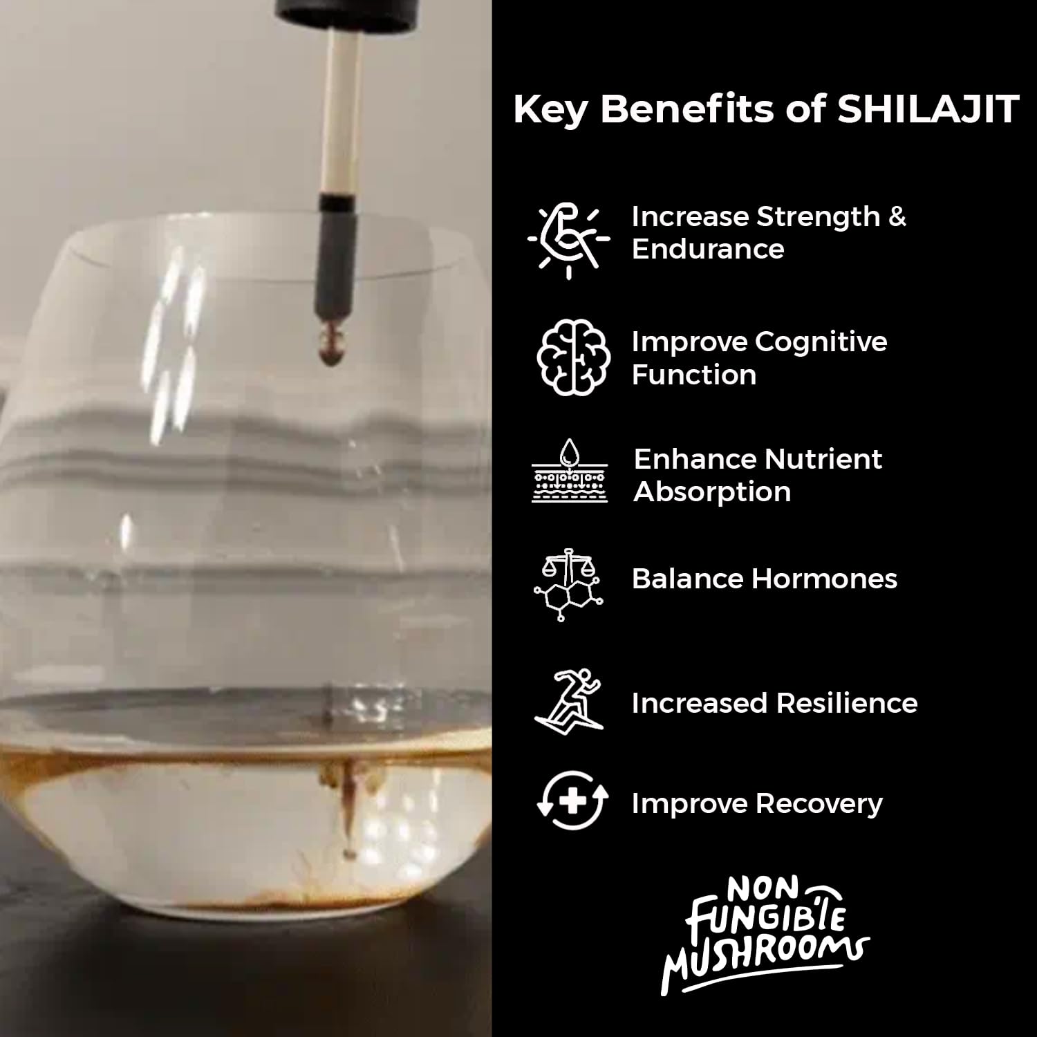 Label highlights minerals and antioxidants in the formula.