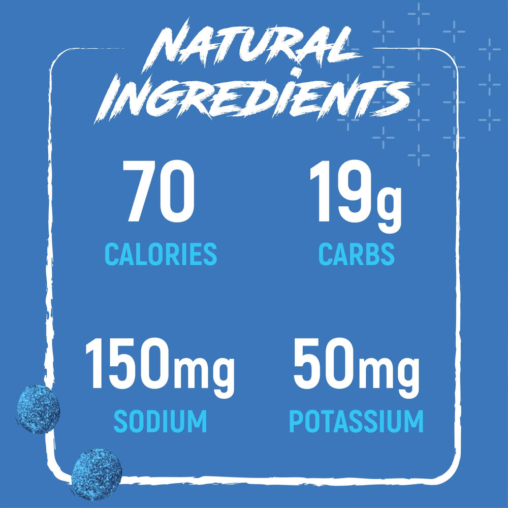 Noogs Sour Energy Chews soft-chewy texture shown for easy digestion.