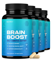 Nootrix Brain Boost bottle front for daily cognitive support.