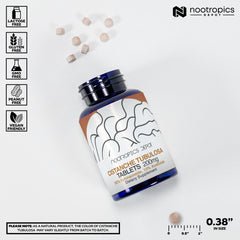 Nootropics Depot label detail emphasizes high-strength cistanche extract