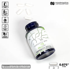 Magtein bottle pour by Nootropics Depot for easy daily dosing