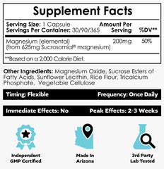MicroMag capsules closeup reveals the coated formula for smoother digestion