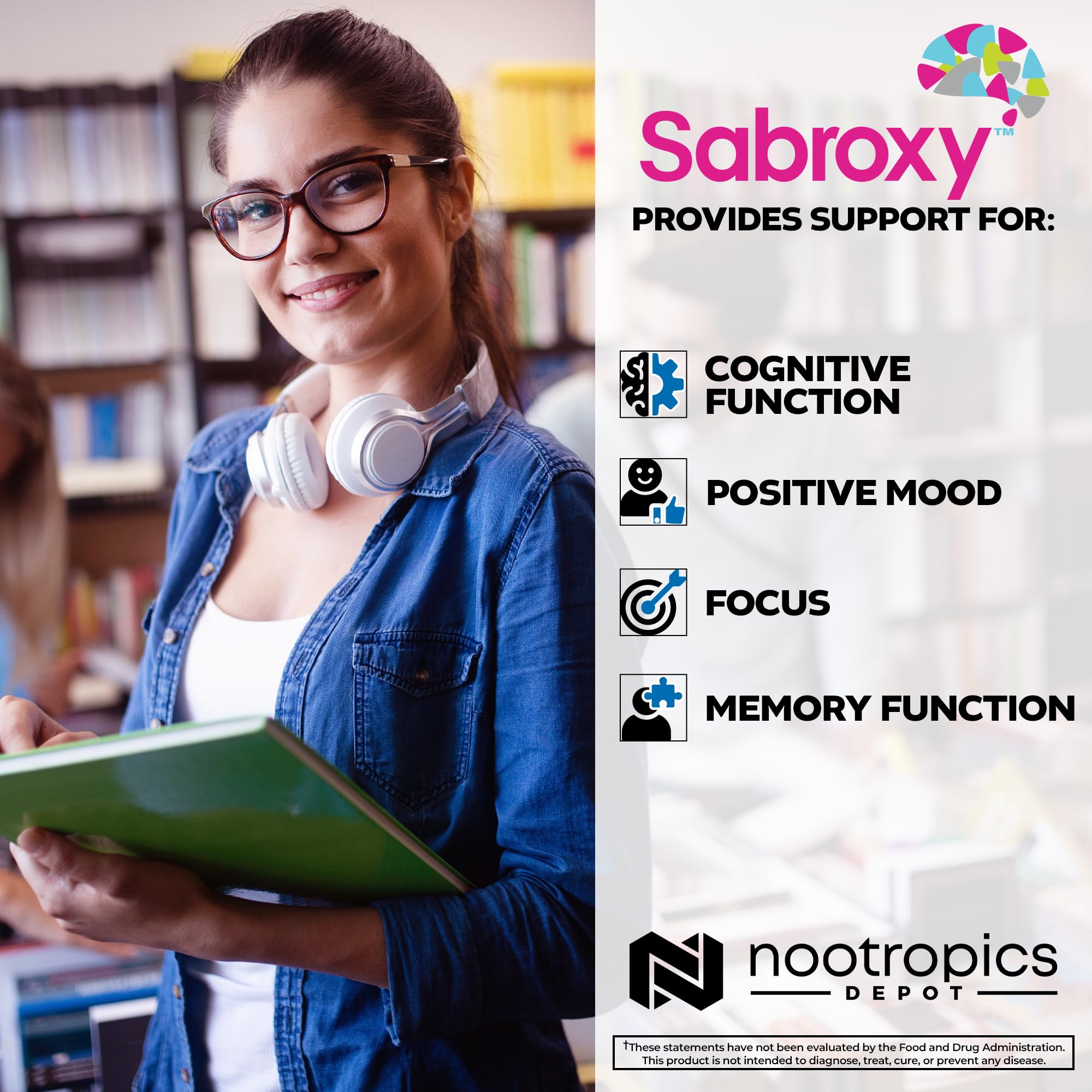 Sabroxy tablets on wooden surface suggesting daily focus routine