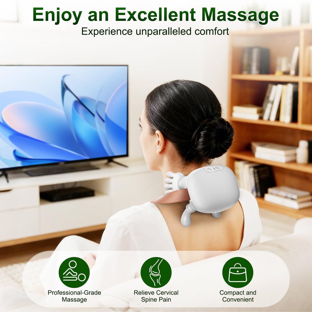 Nooydio ergonomic neck design aligns with shoulders for easy wear.