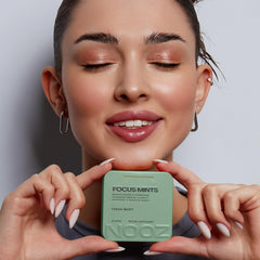NOOZ Fresh mint flavor signals a refreshing, sugar-free pick-me-up.