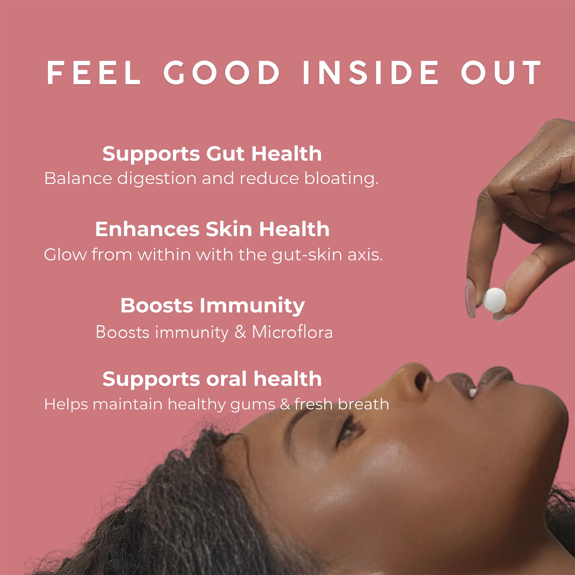 NOOZ Probiotic Mints on-the-go-pack for daily probiotic boosts.