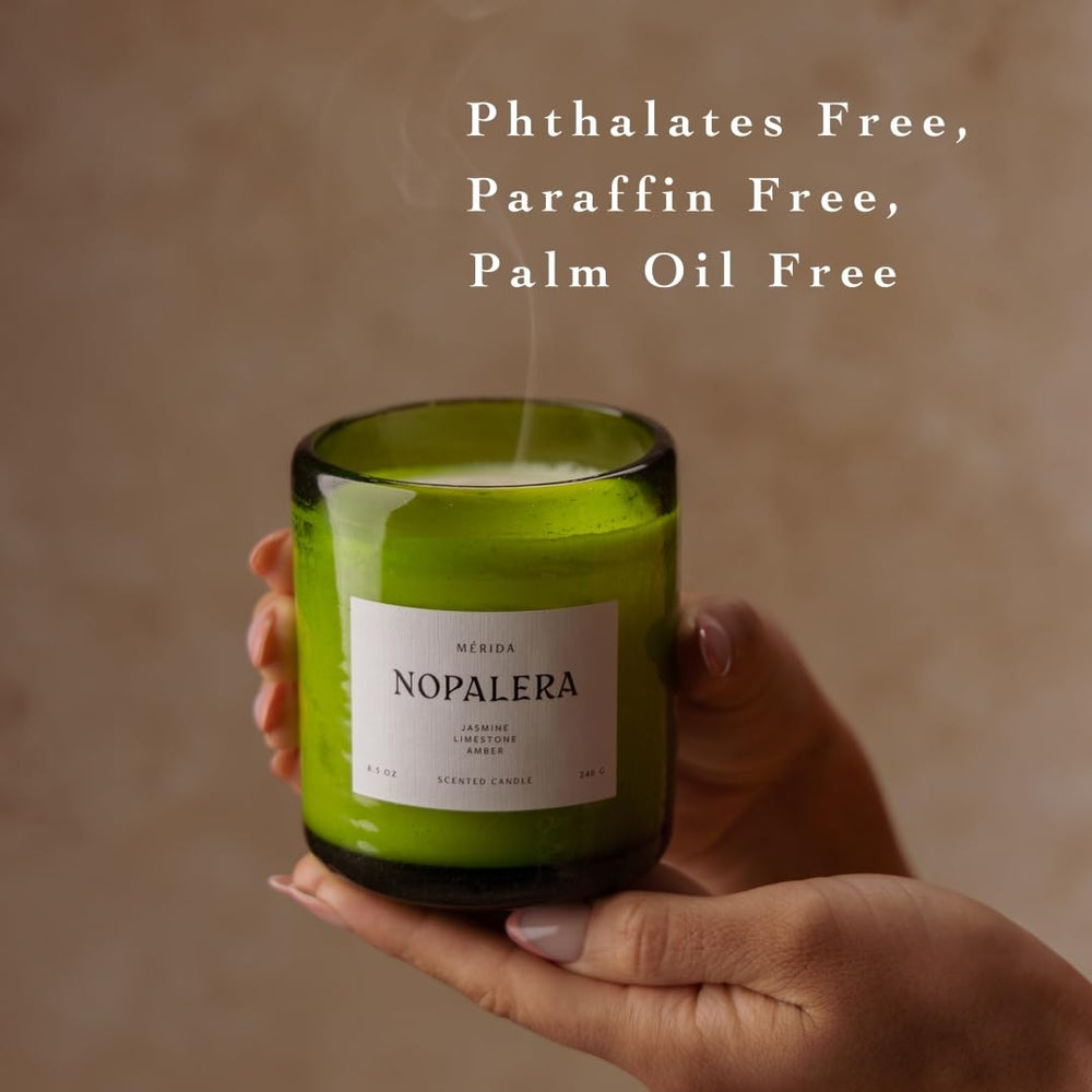 Nopalera Mérida Candle offering about 60-hour burn for extended moments