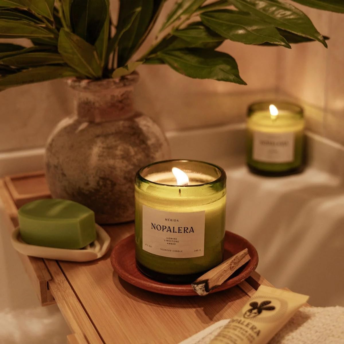 Nopalera Mérida Candle inspired by Mérida landscape for mindful rituals