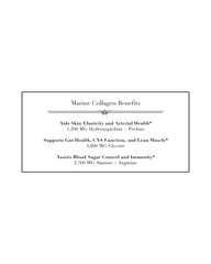 Smoothie with collagen powder providing subtle nutrition and texture.