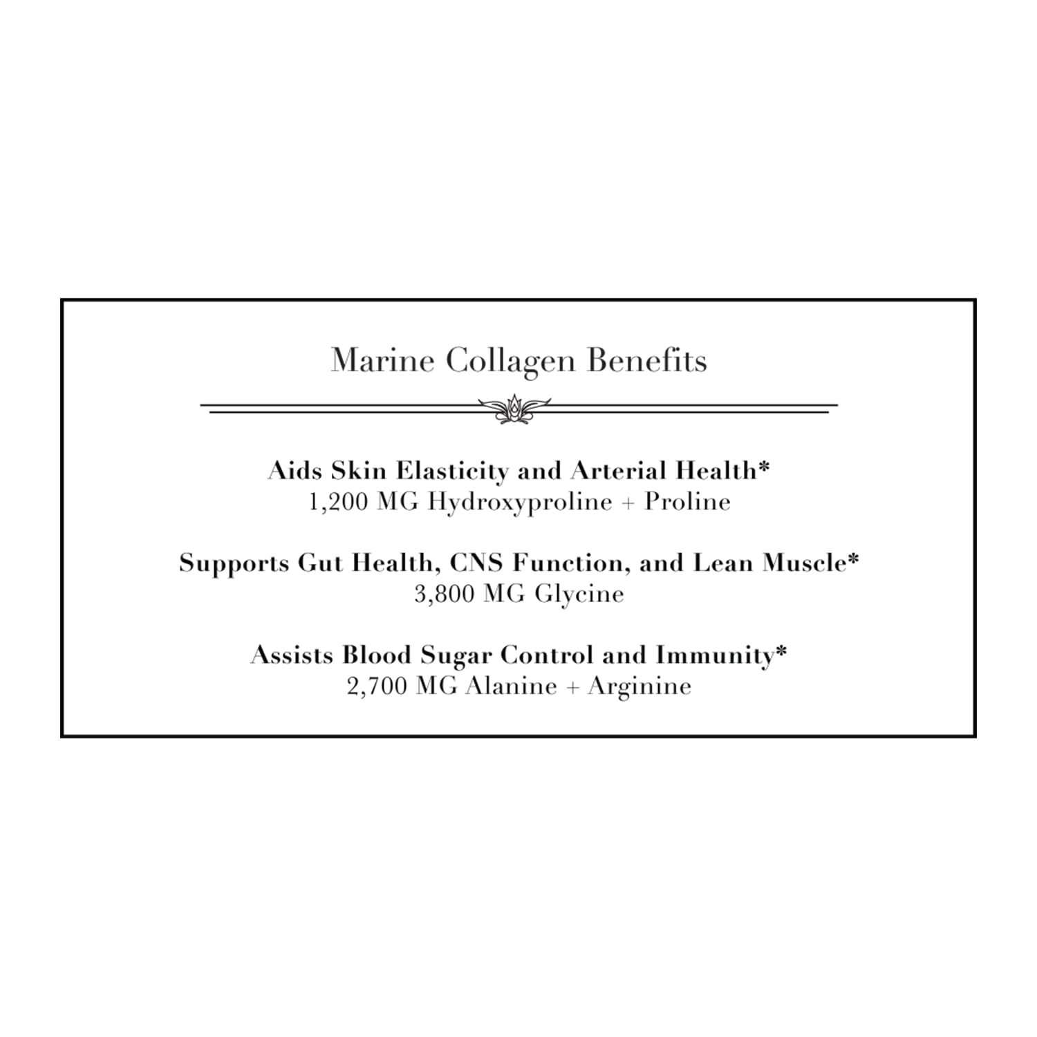 Low metal content emphasized for purity and safety in NorCal Organic collagen.