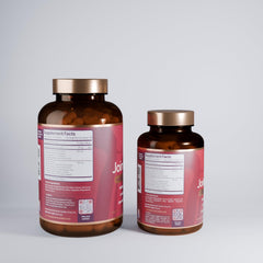 Nordic Healthy Living Joint Food bottle back lists ingredients and dosage guidance