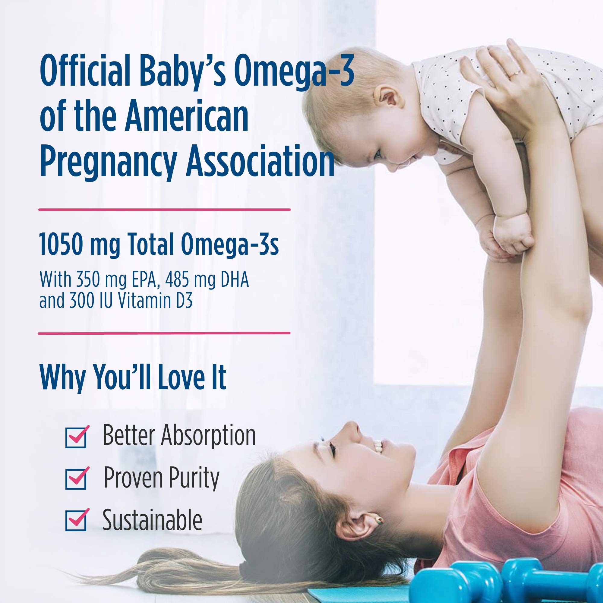 Nordic Naturals Baby's DHA dropper illustration for easy feeding integration