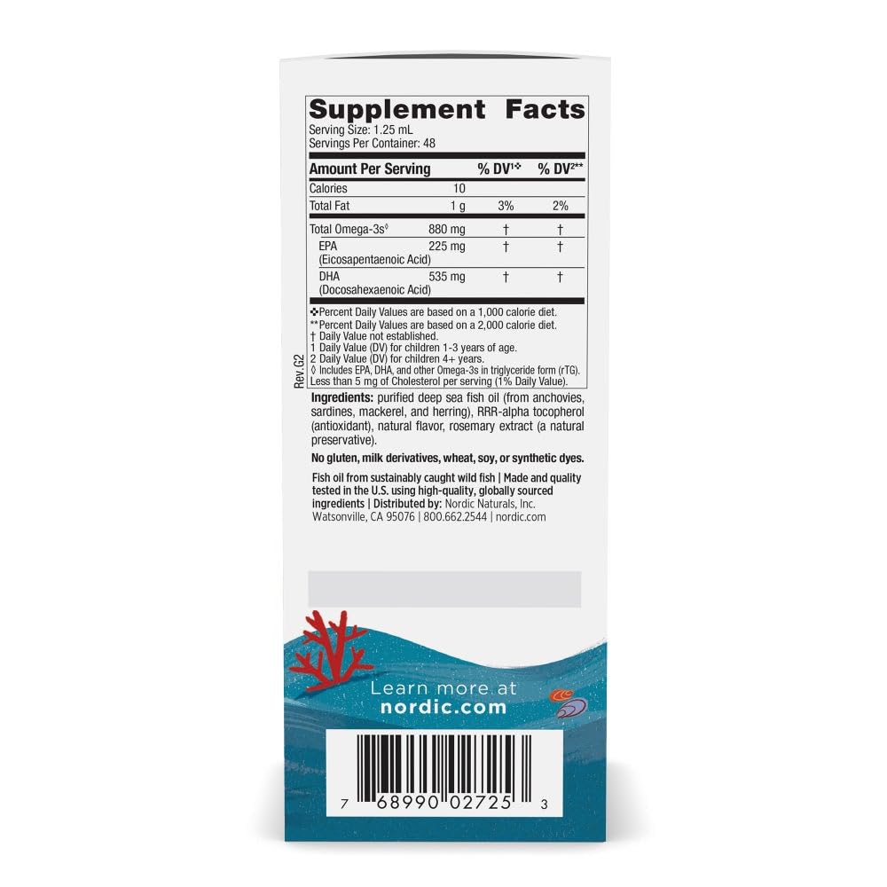 Dosing dropper with Berry Punch flavor enables easy daily administration.