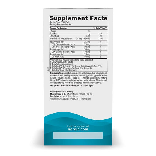 Close-up of Complete Omega-D3 lemon soft gels, smooth texture for easy daily intake.
