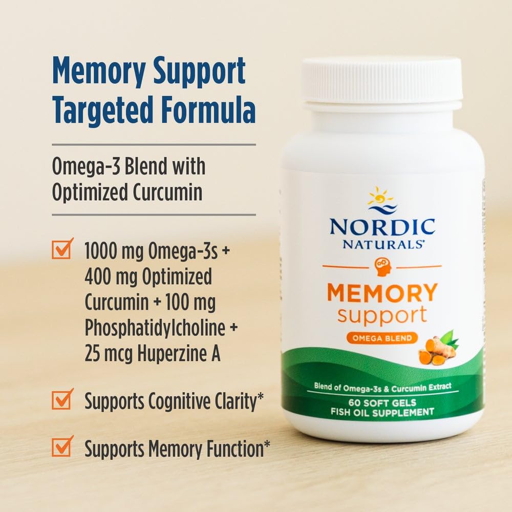 Nordic Naturals curcumin formulation icons illustrate ingredient synergy.