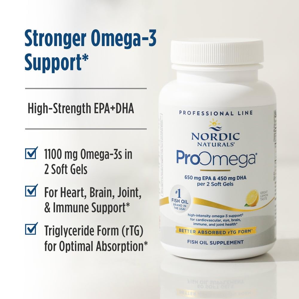 Nordic Naturals Lemon flavor soft gels — pleasant taste during daily omega-3 routine.