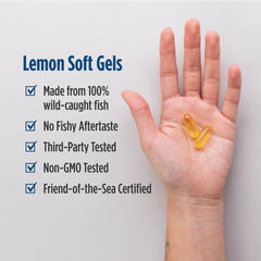 Close-up of lemon zest note suggesting fresh taste and aroma