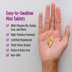 Methyl folate form noted for high bioavailability in prenatal vitamins.
